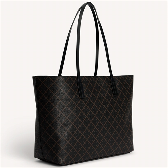 By Malene Birger Abigail Tote Bag, Dark Chokolate